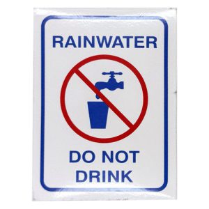 Rainwater Sticker